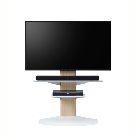 壁寄せテレビスタンド-WS-B840専用-棚板-ホワイト – asahiwood