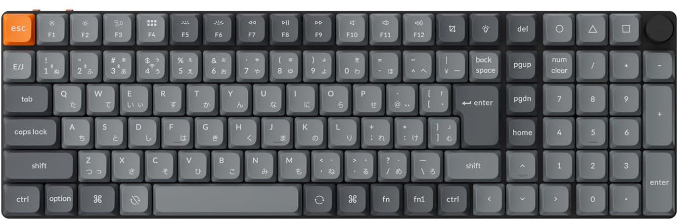 Keychron K17 Max QMK/VIA ワイヤレス カスタム・メカニカルキーボード