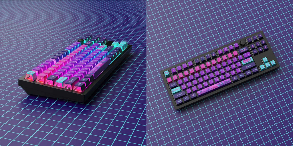 Keychron OEM Dye-Sub PBTキーキャップ・フルセット(Pixel Universe