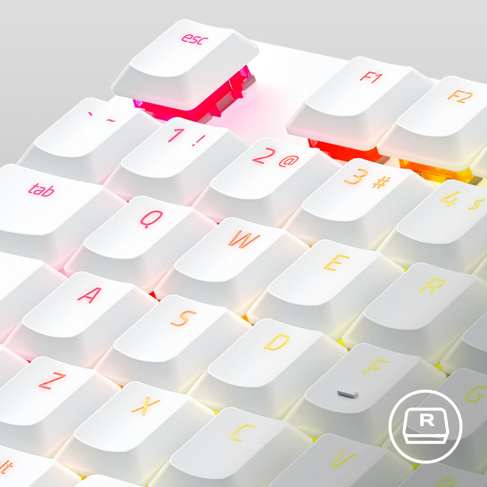 Razer DeathStalker V2 Pro Tenkeyless White Edition Linear Optical