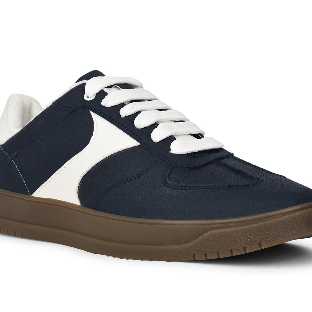 Buy Leap7x Casual Navy Blue Lacing Sneakers For Men SPORTSTAR7 By