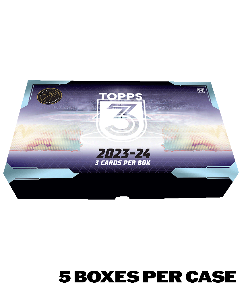 2023-24 Topps Three Basketball - Hobby Box - Sealed Case