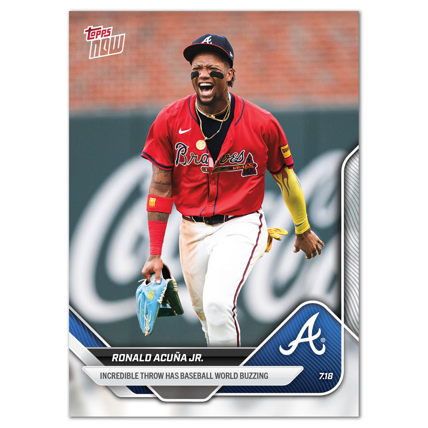 Ronald Acuña Jr. - 2025 MLB Topps NOW® - Card 436 - PR: 1433
