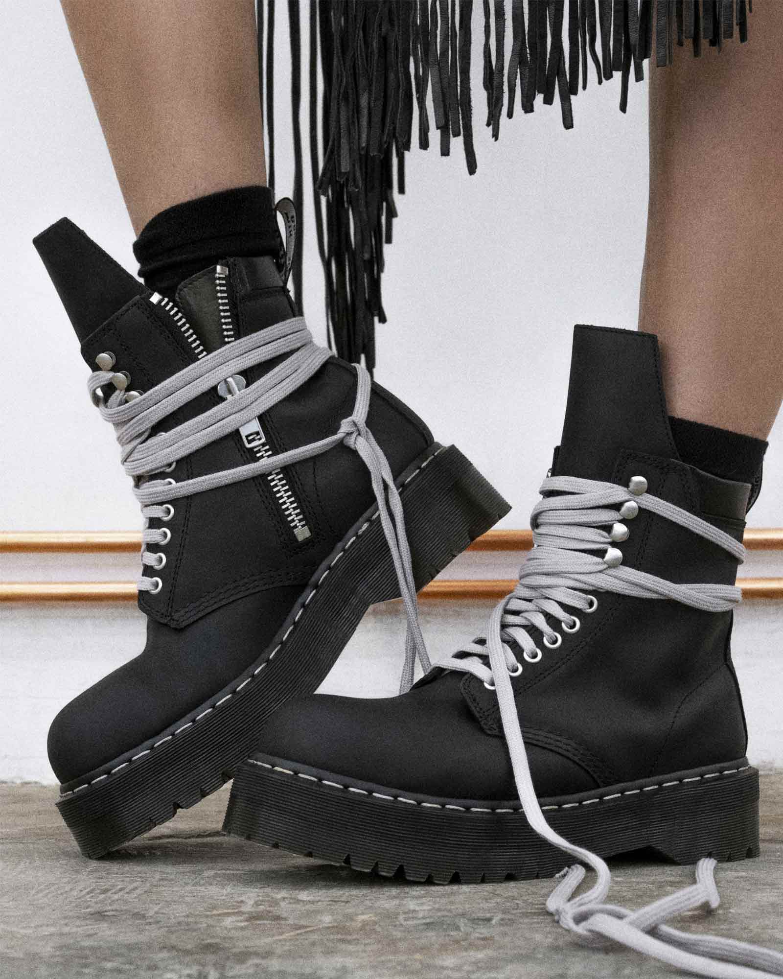DR MARTENS × RICK OWENS FW25 CAPSULE COLLABORATION | detail-online