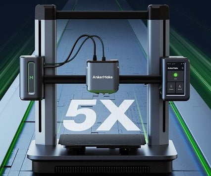 アンカー初、家庭用3Dプリンター「AnkerMake M5」。5倍速く、高精度