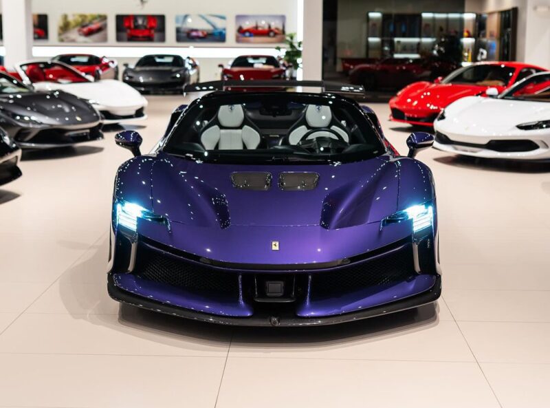 Ferrari Lake Forest Delivers An SF90 XX Spider Finished in