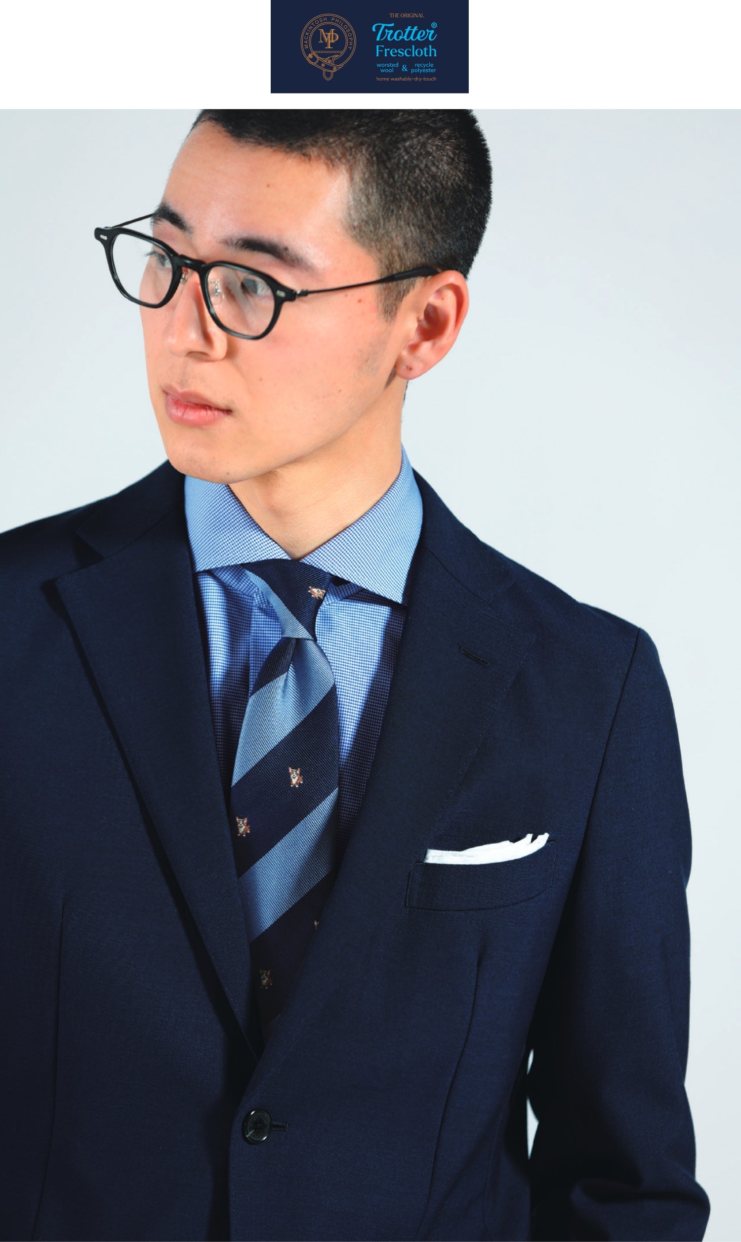 CLUEL HOMME PRESENTS MACKINTOSH PHILOSOPHY ビジネスウェアの最適解