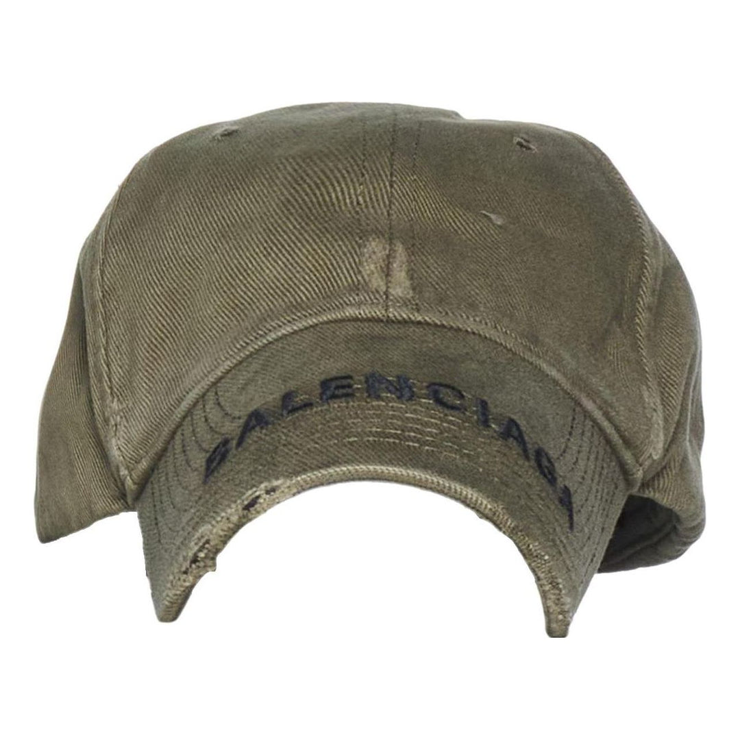 Balenciaga Logo Visor Cap 'Khaki Green' 673318410B22960