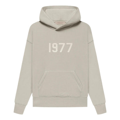 Fear of God Essentials SS22 Knit Hoodie Dark 1977 Oatmeal FOG-SS22-293