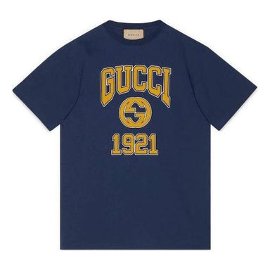 Gucci Record Printed Oversized For Men Navy 616036-XJCSQ-4535