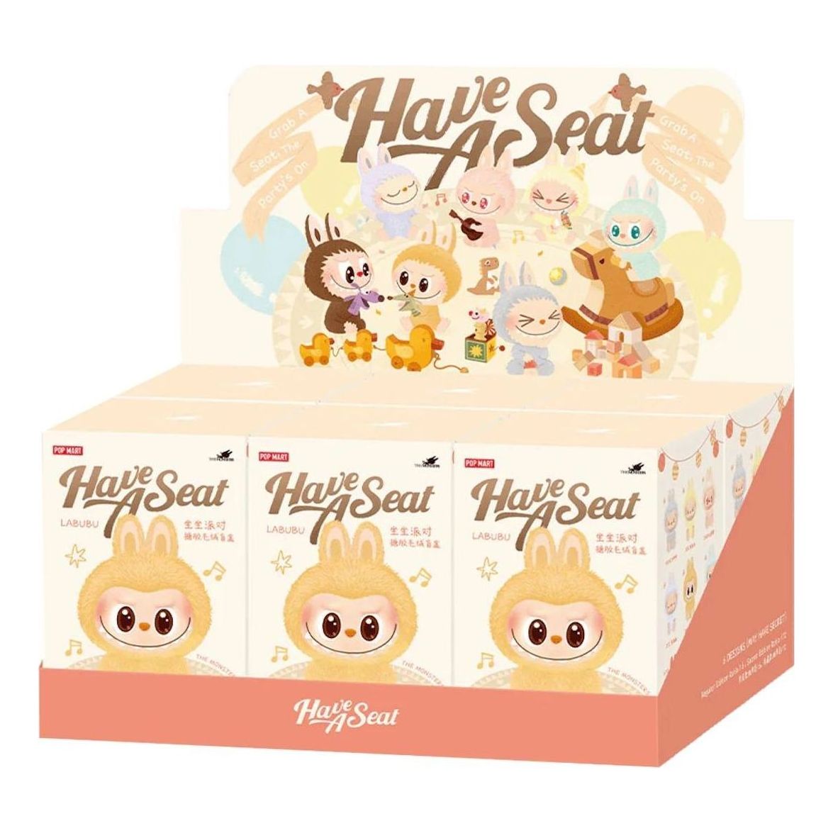 Pop Mart The Monsters Labubu 2.0 Have a Seat Sealed Case (6 Blind