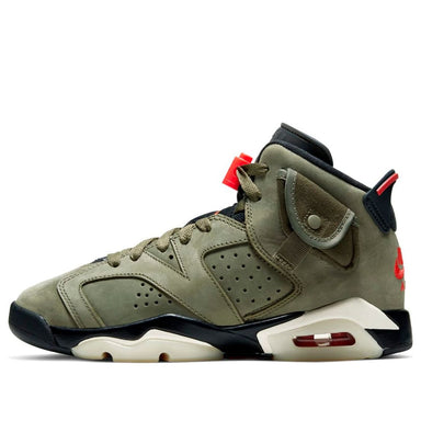 PS) Air Jordan 6 Retro x Travis Scott 'British Khaki' DH0693-200