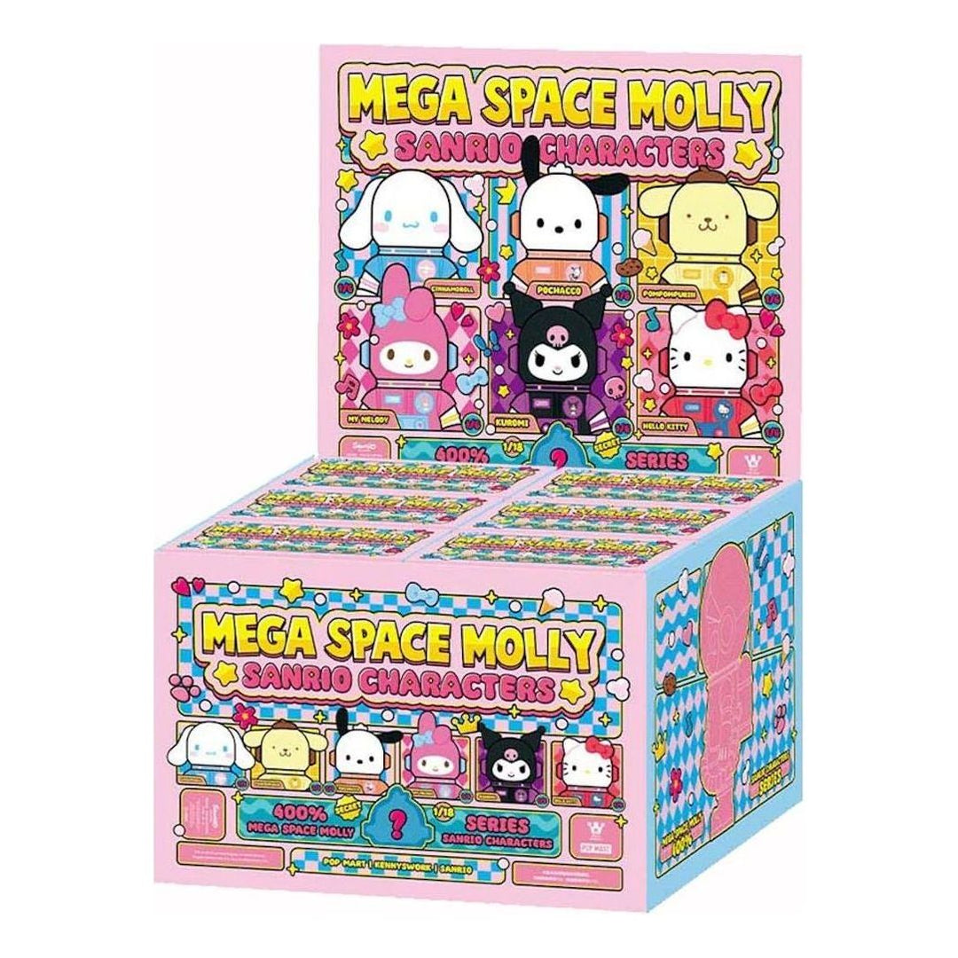 Pop Mart Mega Space Molly Sanrio Characters 400% Sealed Case (6