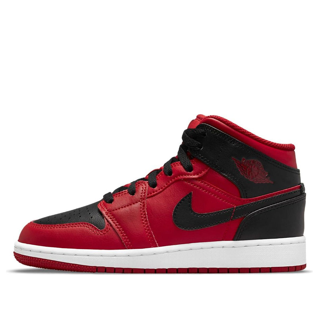 GS) Air Jordan 1 Mid 'Reverse Bred' 554725-660