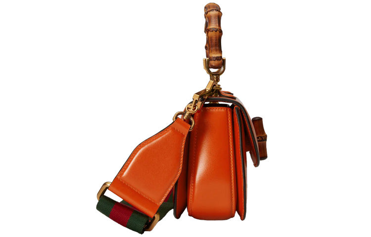 WMNS) Gucci Bamboo 1947 Mini Top Handle Bag 'Orange' 686864-10ODT-7768