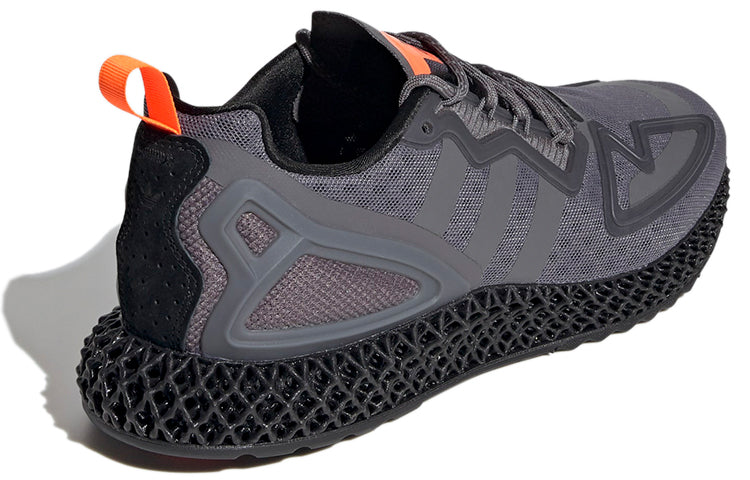 adidas ZX 2K 4D 'Grey Solar Orange' FY9089
