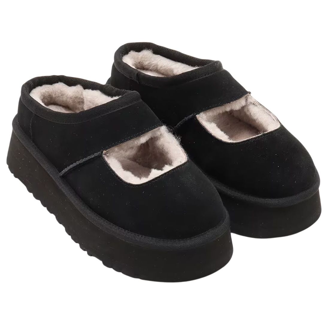 WMNS) UGG Bea Mary Jane 'Black' 1167612-BLK