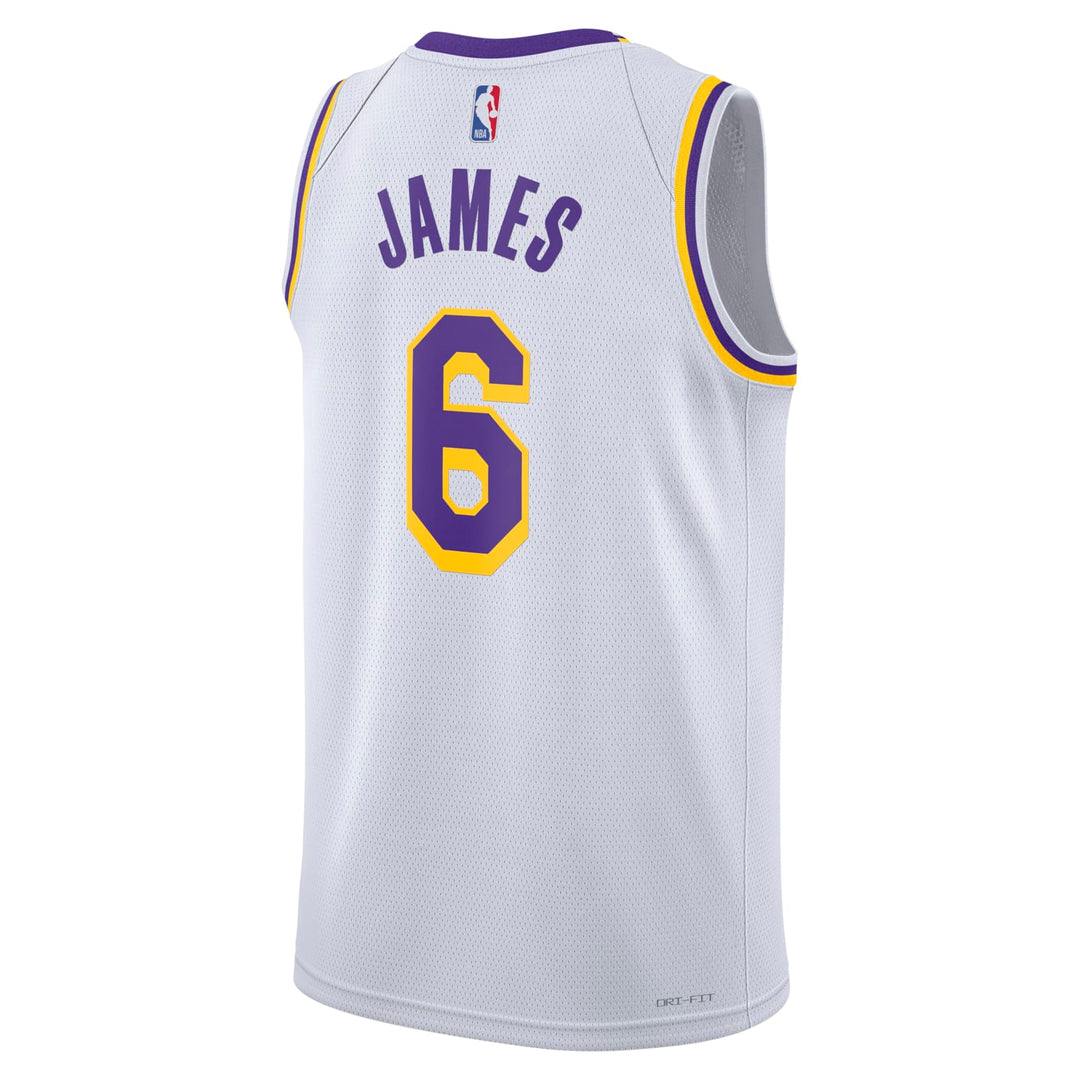 Nike x NBA LA Lakers Jerseys 'LeBron James 6' CW3595-103