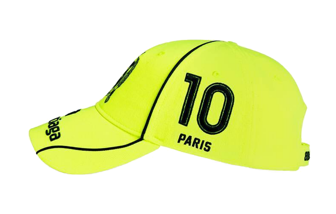 Balenciaga Paris Soccer Cap 'Neon Yellow' 7787874B5B37200