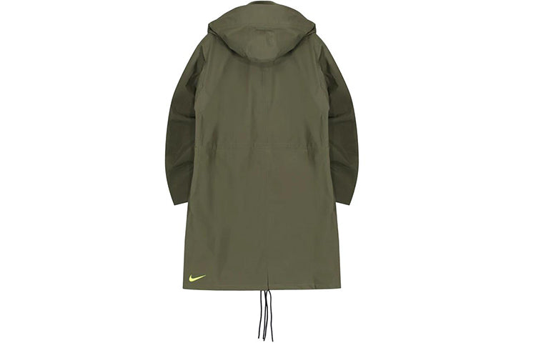 Nike LAB ACG GORE-TEX Hooded Coat 'Olive Canvas Volt Glow' AQ3516-395