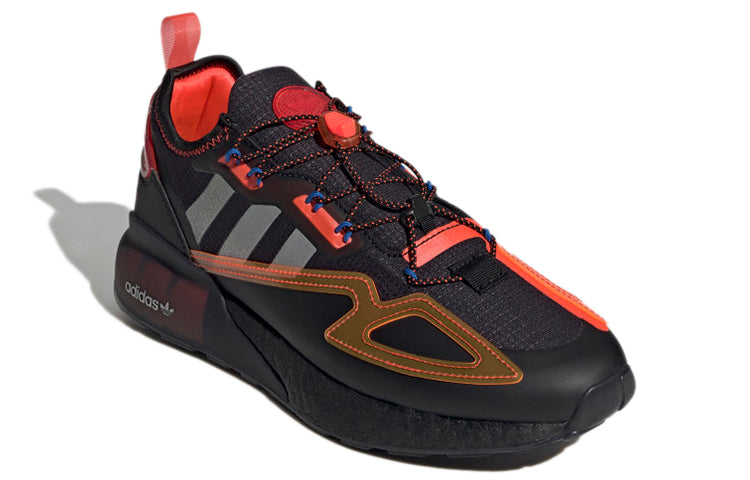 adidas originals ZX 2K Boost 'Black Red Orange' GY1209