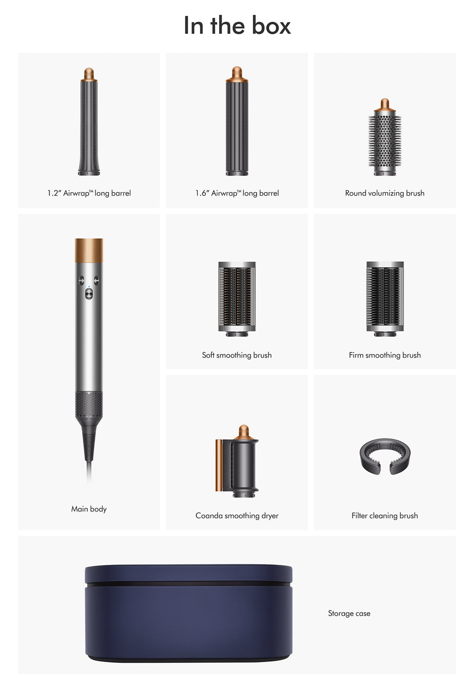 Dyson Airwrap Multi-Styler Complete Long in Nickel/Copper – REBEL