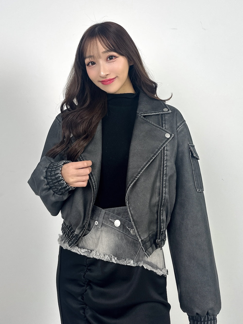 アンティークレザーライダースジャケット – Darich (ダーリッチ)