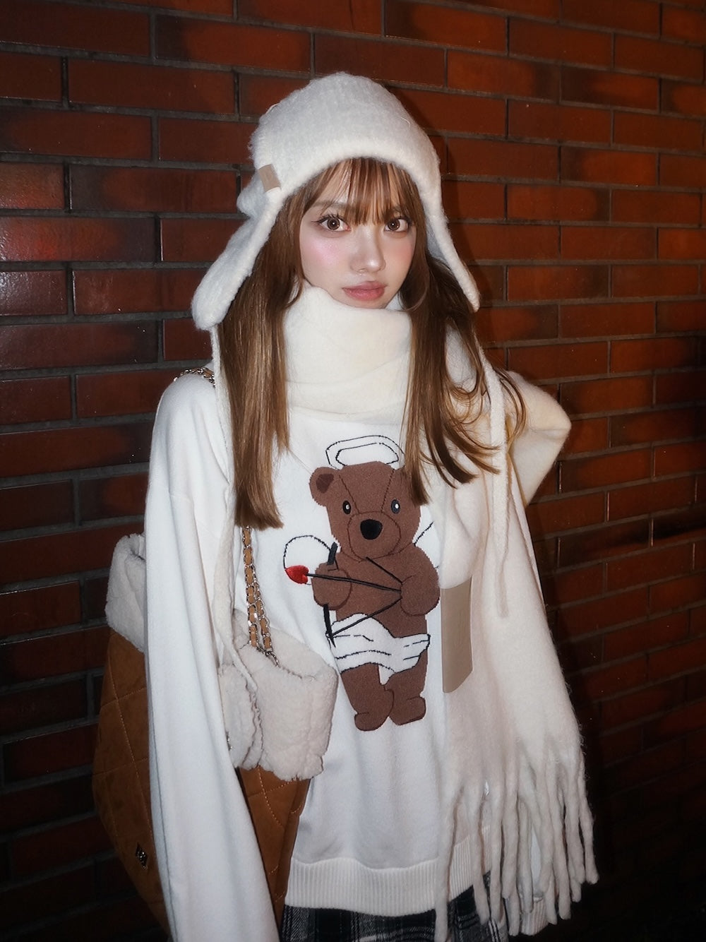 Darich ホリデーギフト当選品1レッグウォーマー 2マフラー モデル