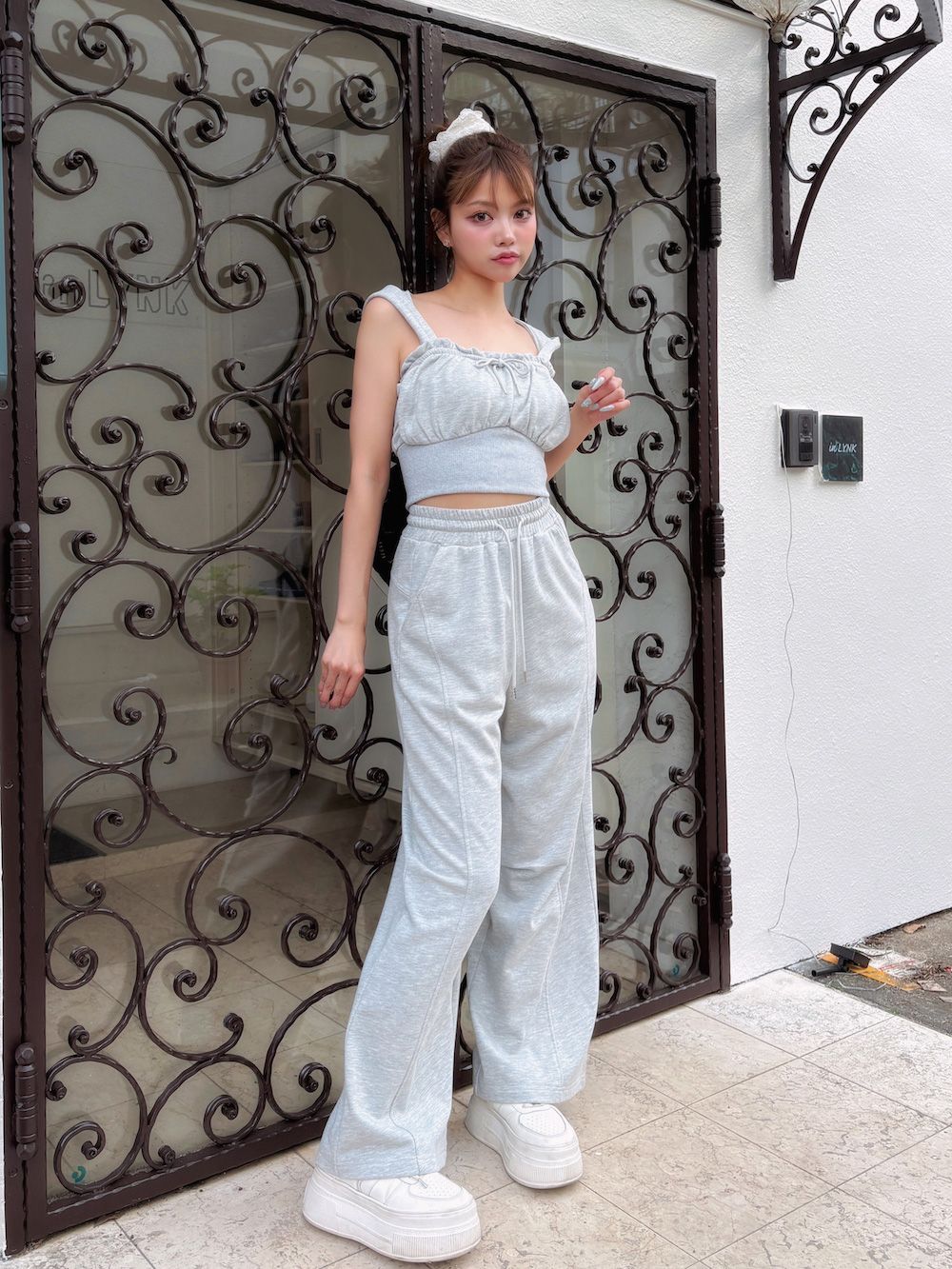 コルセットリブスウェットベアトップ – Darich (ダーリッチ)