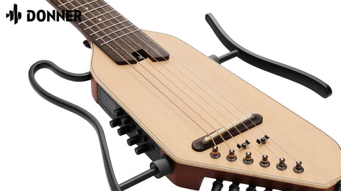 究極の旅仲間を発見：Donner HUSH™ I PRO トラベルギター