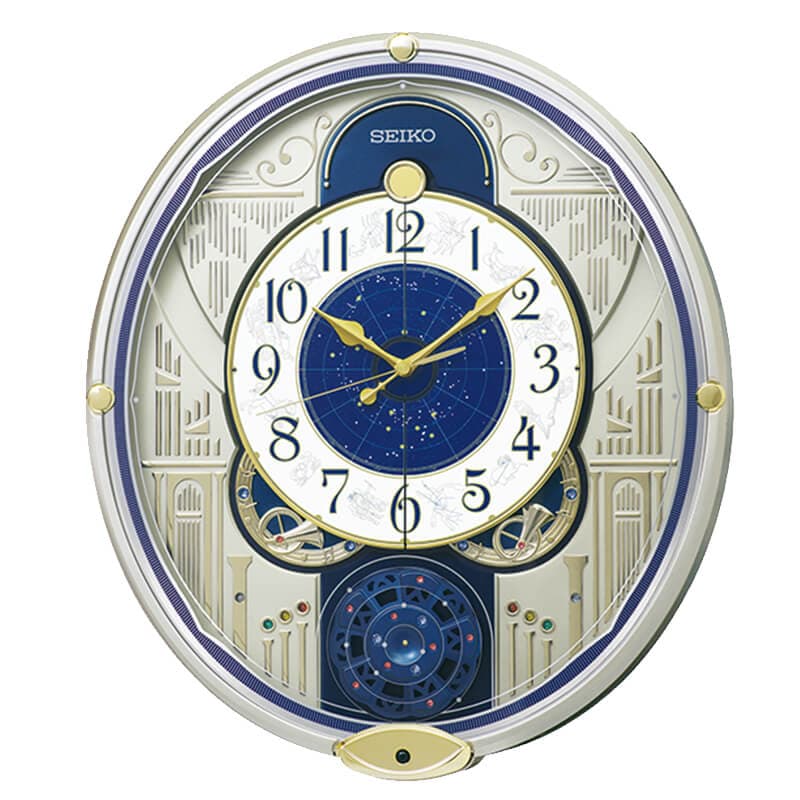 SEIKO（セイコー） 電波からくり・アミューズ 12星座 掛け時計 RE582G