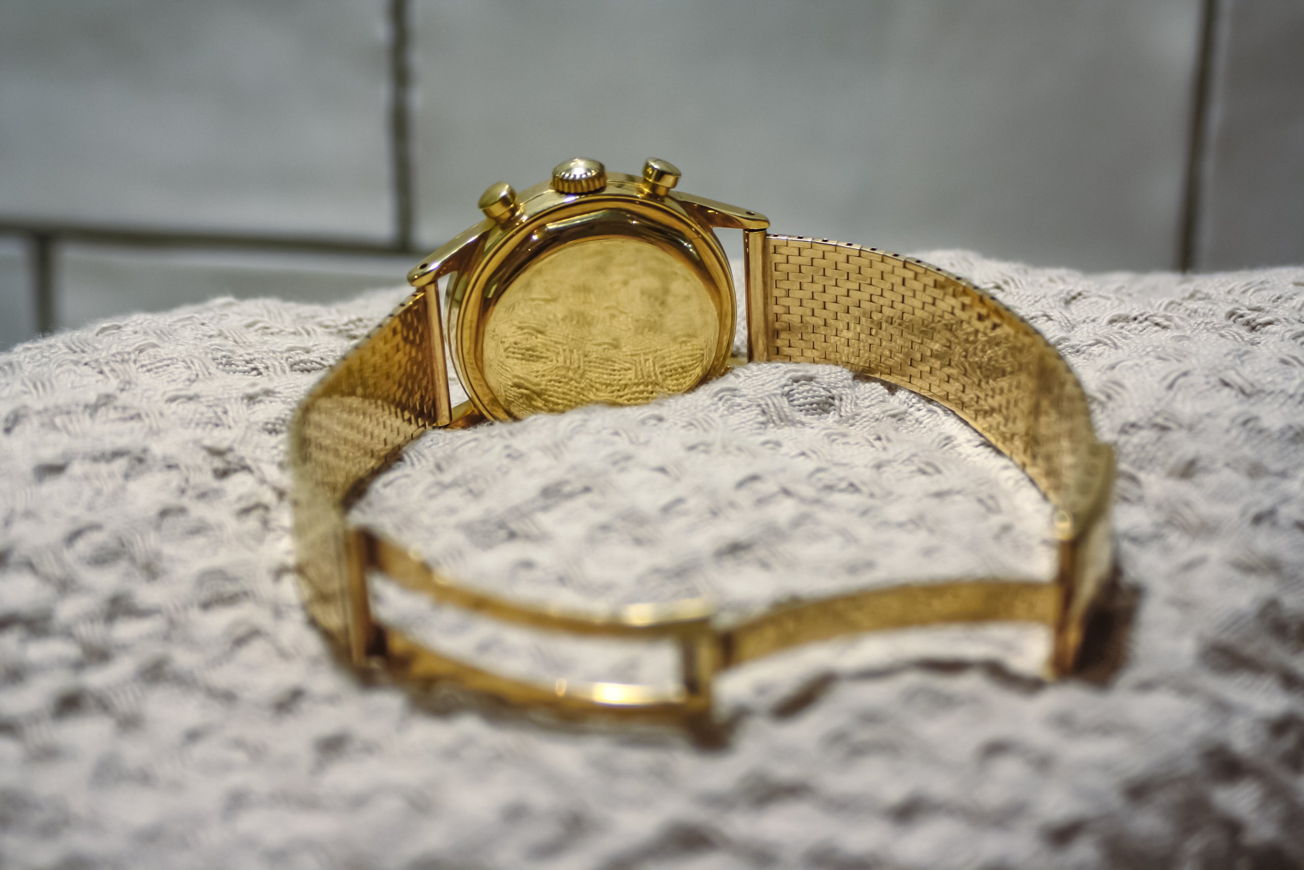 Francois Borgel Movado M95 in 18K YG – Hairspring