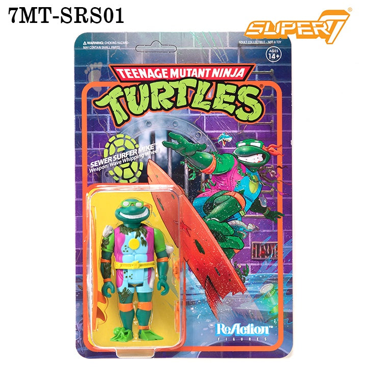 Super7 スーパーセブン リ・アクション フィギュア Mutant Ninja