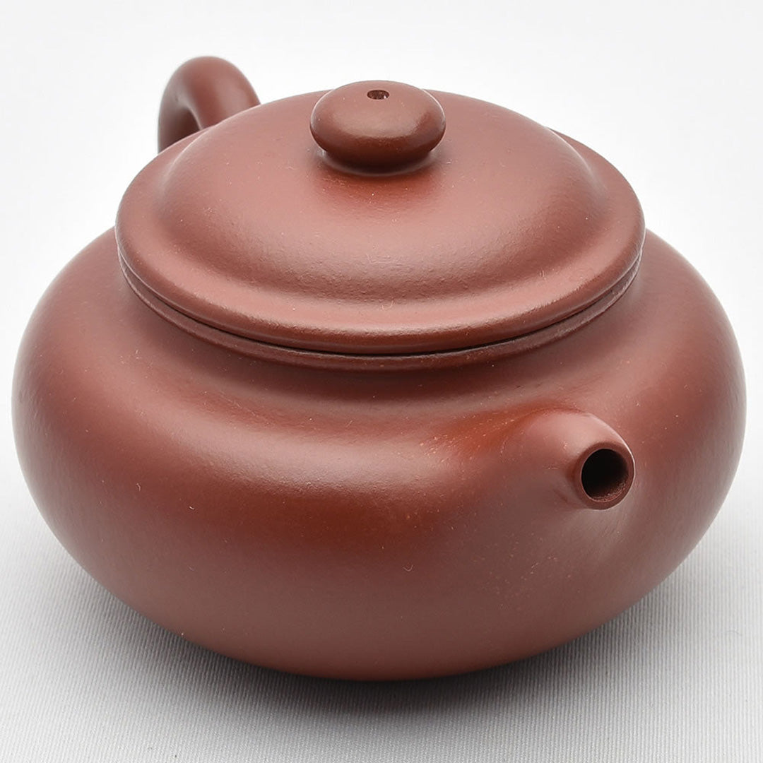 宜興紫砂壺 倣古（周国君・赤茶）急須｜中国茶器の天香茶行