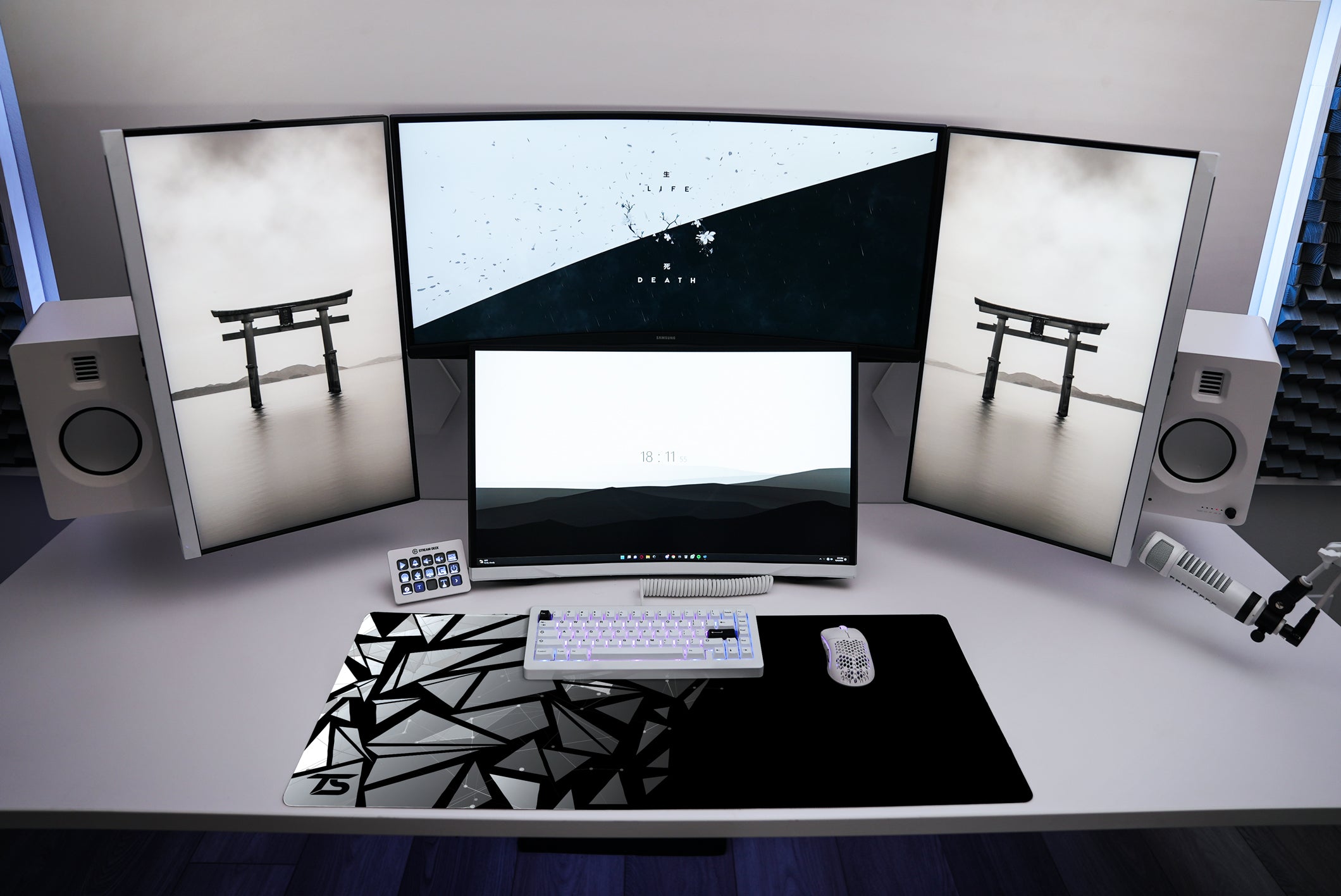 Nexus Black | Best Gaming Mousepad & Wall Art