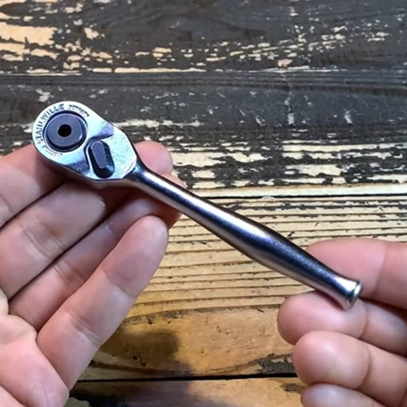 STAHLWILLE（スタビレー） 1/4`ビット用ラチェットハンドル 415SGBN