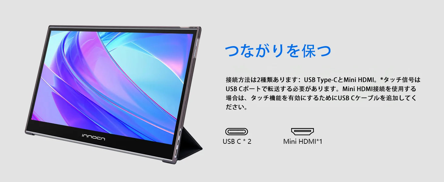 整備品 | INNOCN 15.6インチFHD IPSタッチポータブルモニター | PF15