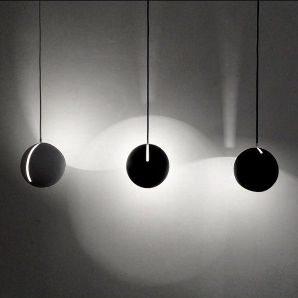 Tilt Globe 黒シェード/赤コード Φ200mm - YAMAGIWA OnlineStore