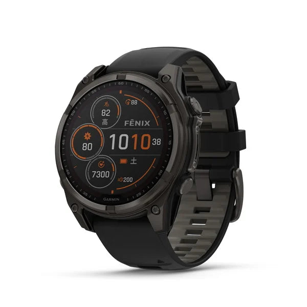 fēnix 8 Sapphire Dual Power Carbon Gray - 47mm 010-02906-50