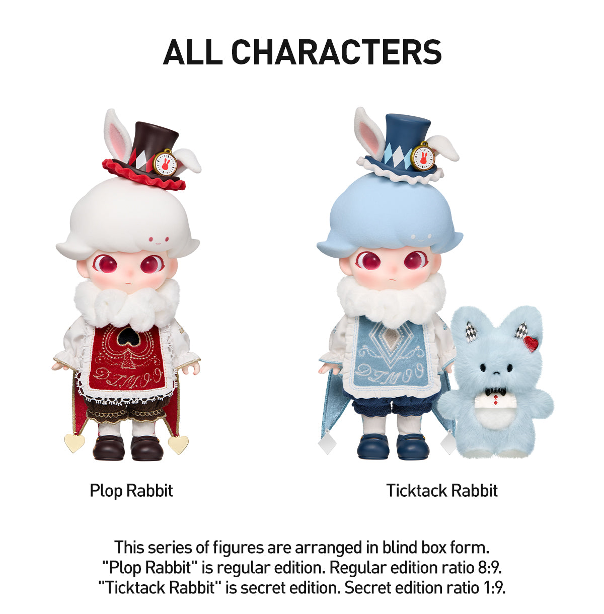 POP MART DIMOO Fairy Tale Wonderland 1/8 Action Figure Blind Box