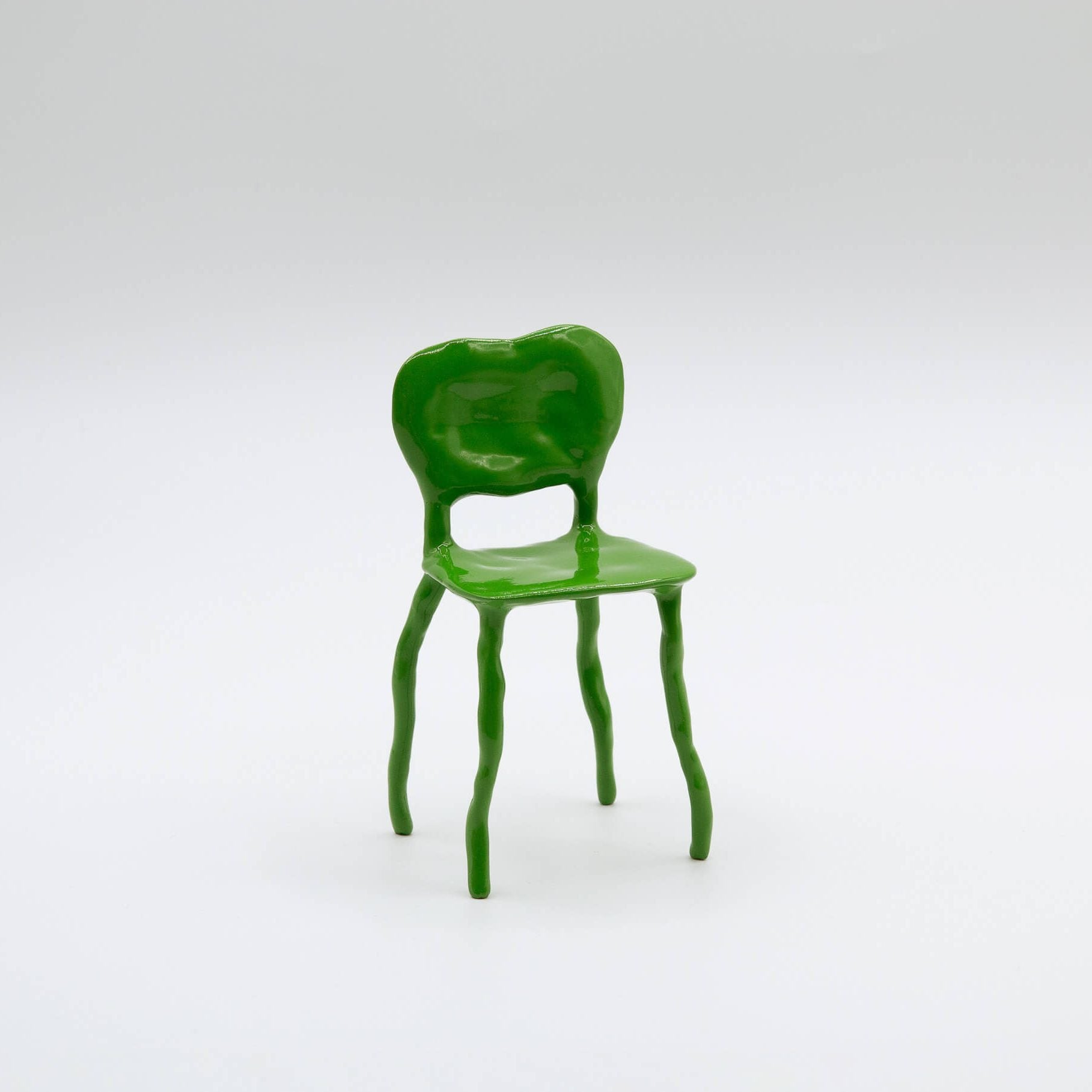 Miniature Clay Chairs Green | Carpenters Workshop Gallery