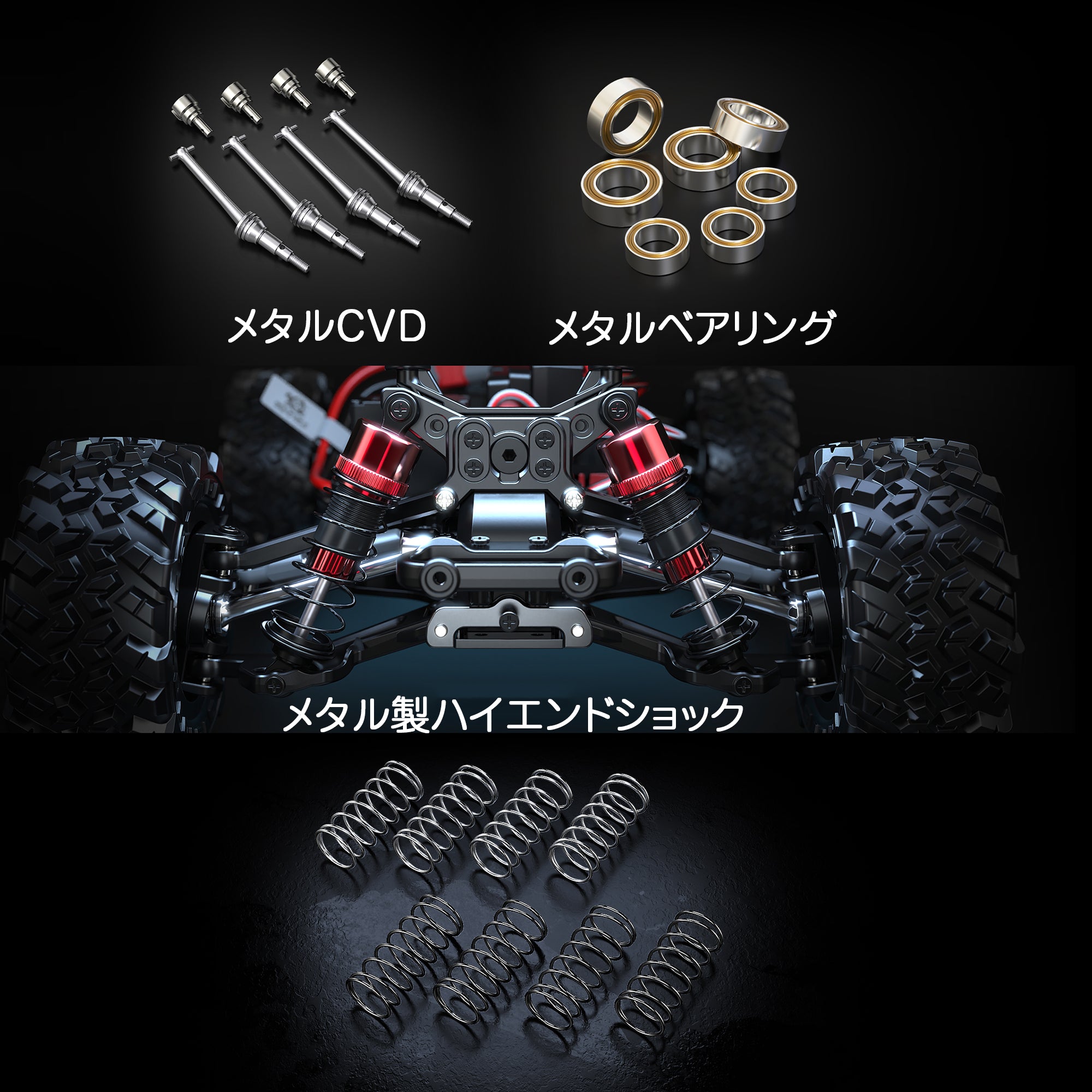 MJXRC 14210 1/14オフロードラジコンクローラー 4WD 技適認証済み