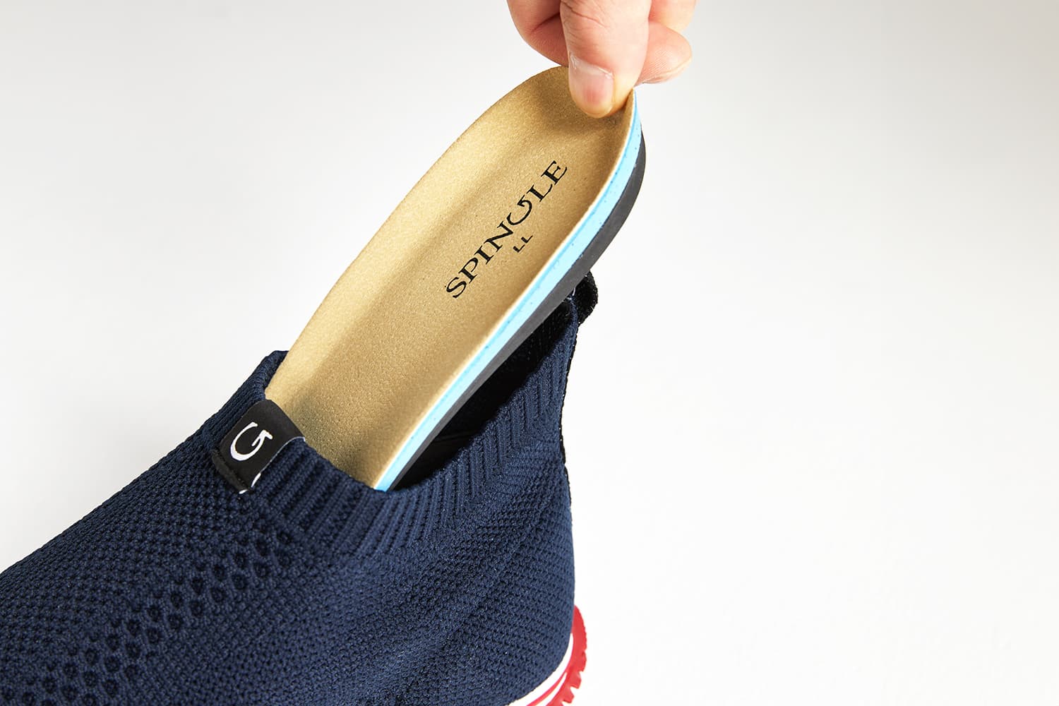 SP-528 Light Gray | 国産ハンドメイド スニーカー スピングル