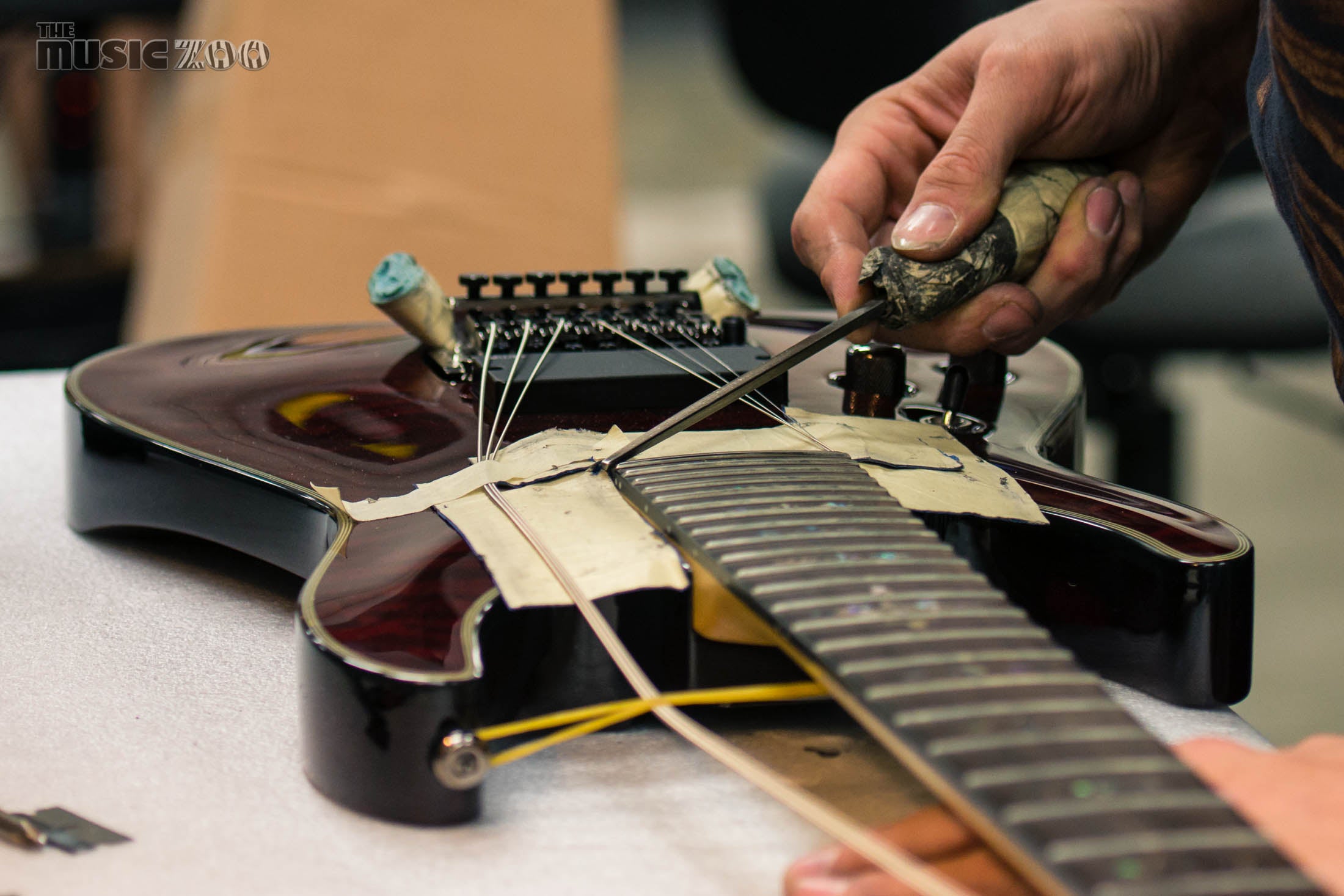 Factory Tour: Schecter Custom Shop | The Music Zoo