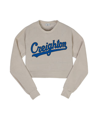 Cincinnati Repeat Wavy Ash Crop Sweatshirt | Where I'm From