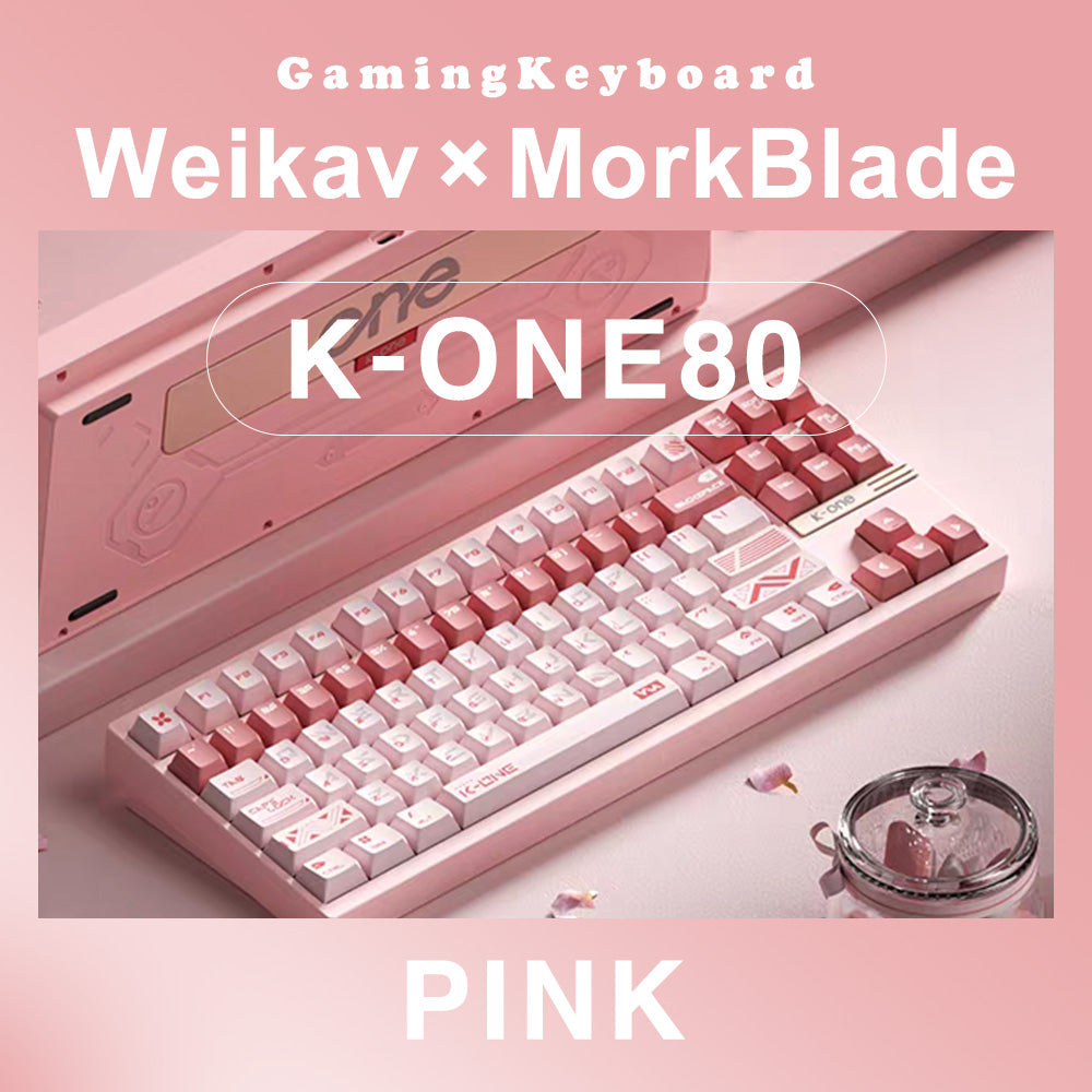 Weikav × MorkBlade K-ONE80 レビュー。質感も性能も打鍵感も妥協