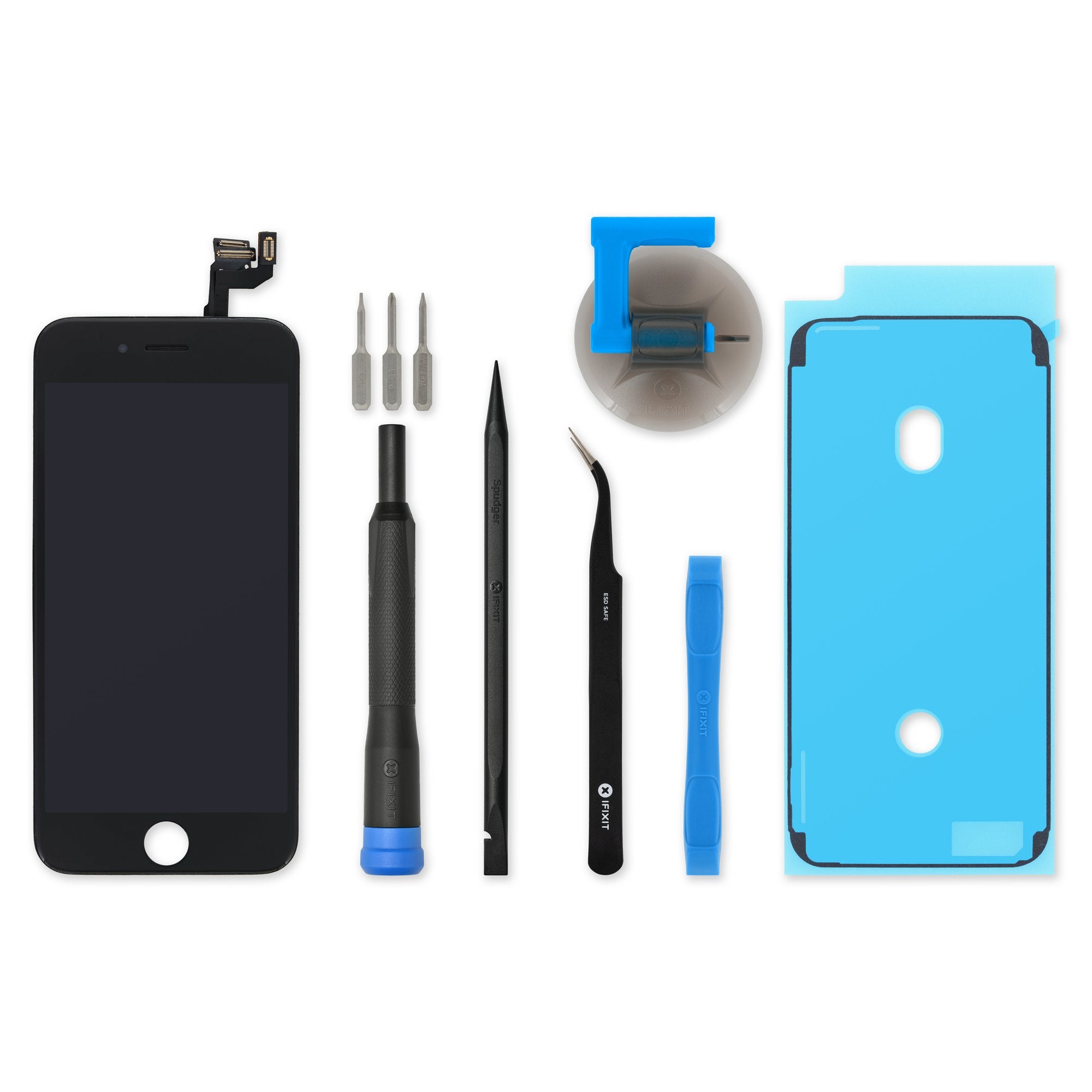 iPhone 6s Screen: LCD + Digitizer Replacement Part, Repair Kit