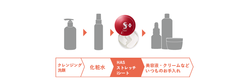 スパトリートメント HASストレッチiシート – Spa treatment