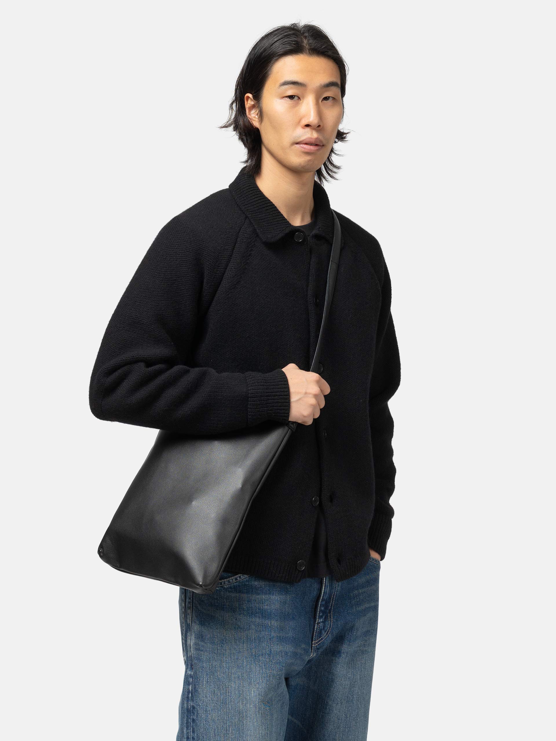 Hender Scheme Shoulder Bag Black | HAVEN