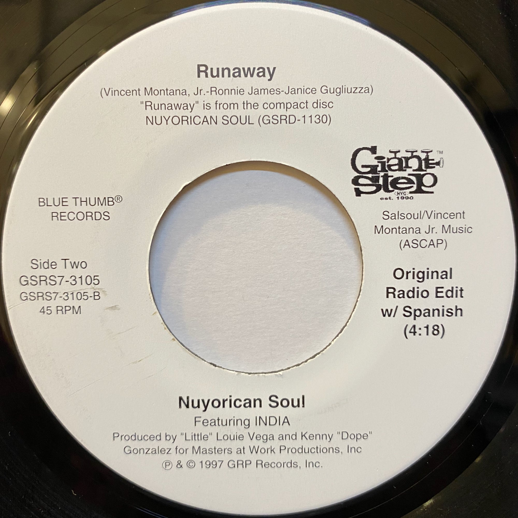 Nuyorican Soul / Runaway | VINYL7 RECORDS
